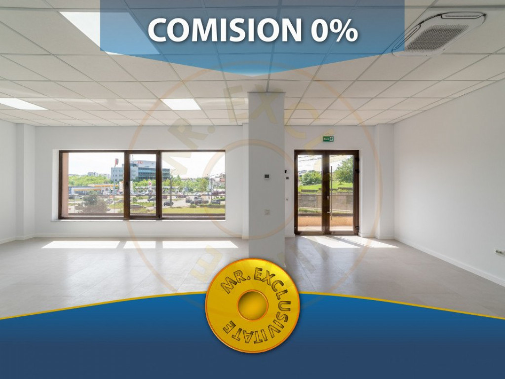 Spațiu comercial generos – 160 mp – poziție premium pe