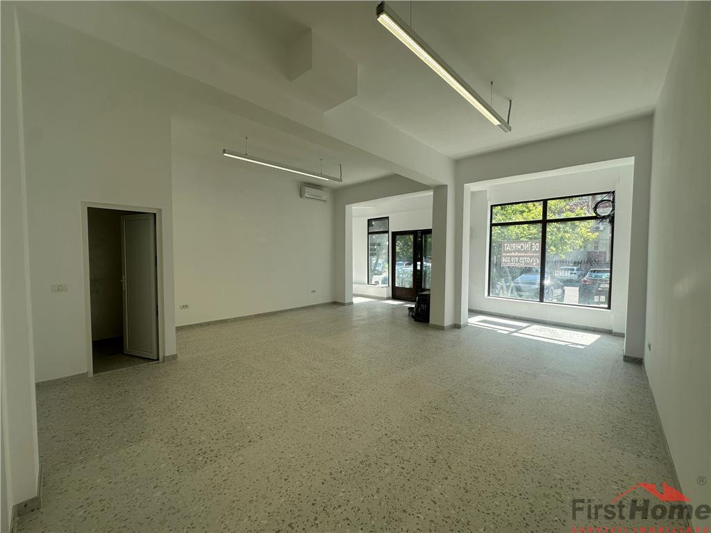 Spatiu comercial stradal - 55 mp, renovat 2025, Brailei