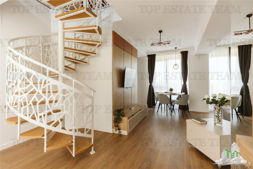 2 camere cu Terasa de 100 mp , Duplex Exclusivist - Lux la