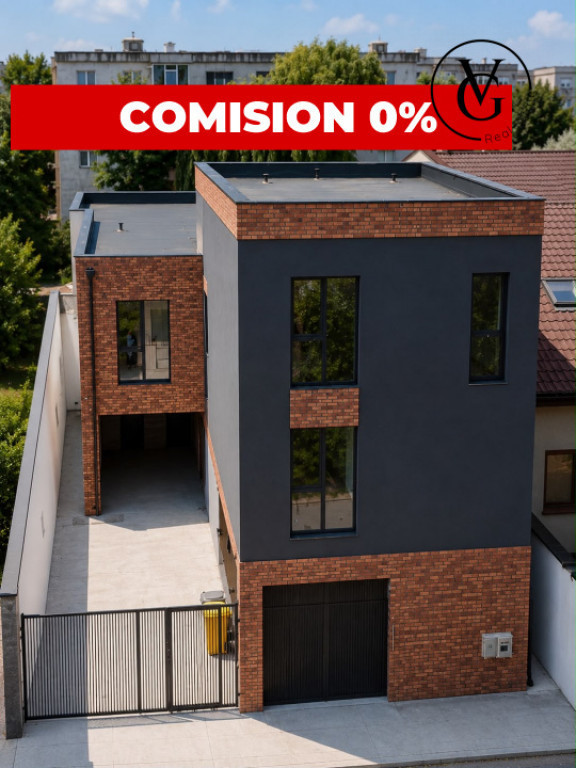 Vila YIN P+2: 251 mp construiți și curte, zona centrală a