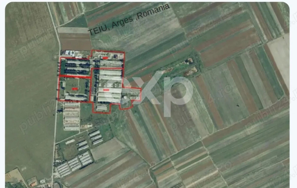 Teren industrial intravilan – 12 ha – toate utilitățil
