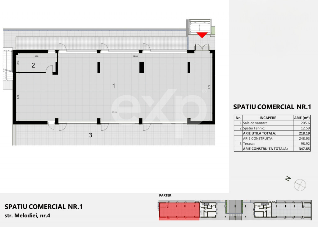 Spatiu Comercial, Zorilor, langa liceul Waldorf, 0% Comision