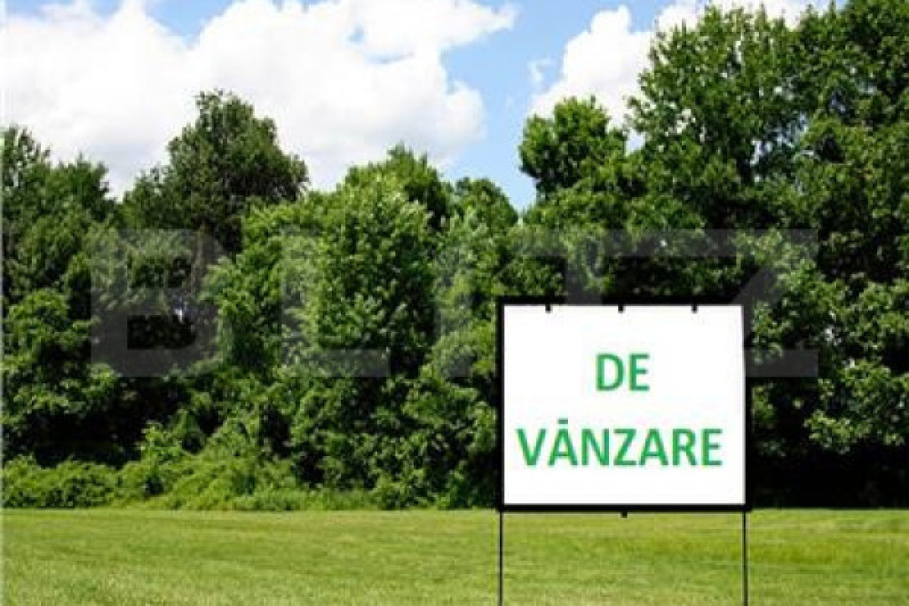 Teren extravilan, 3300 mp, front 12,16 m - zona Burdujeni -