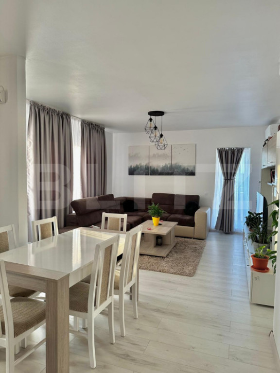 Apartament 2 camere finisat | Etaj 1, Apahida, bloc nou