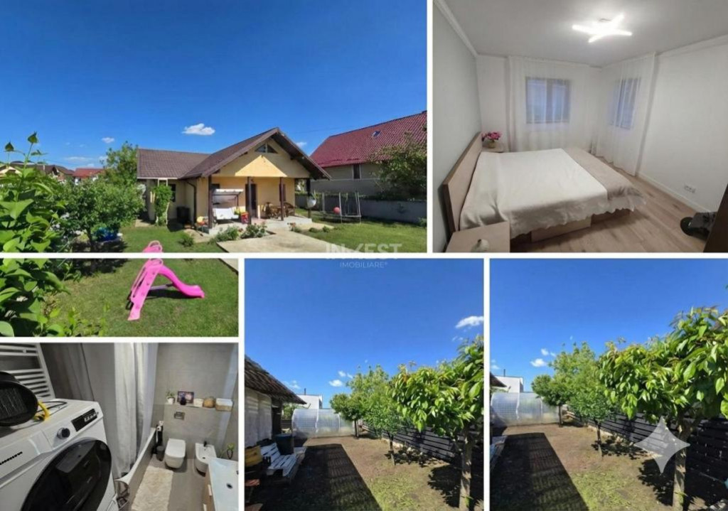 Casă Individuală cu 4 camere CENTRAL VALEA LUPULUI, mobila