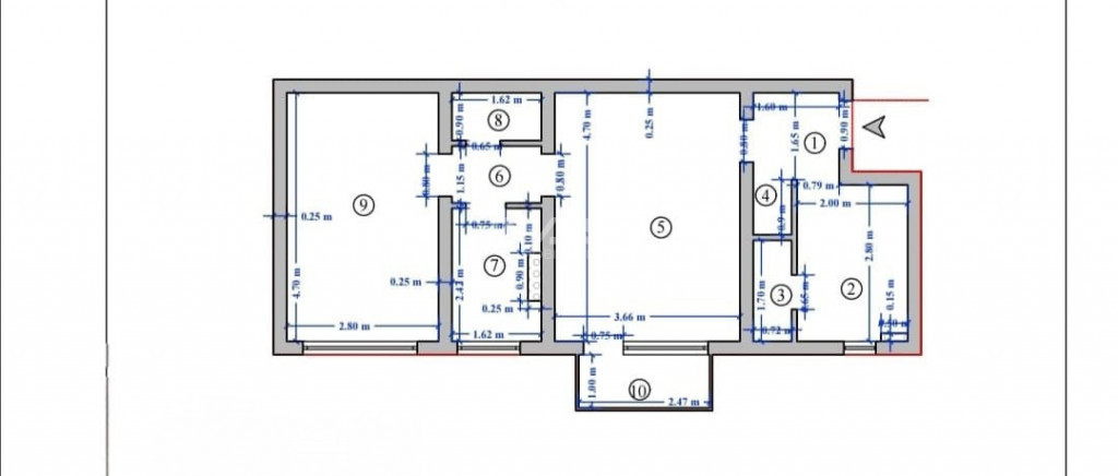 Podu Ros- Apartament 2 camere