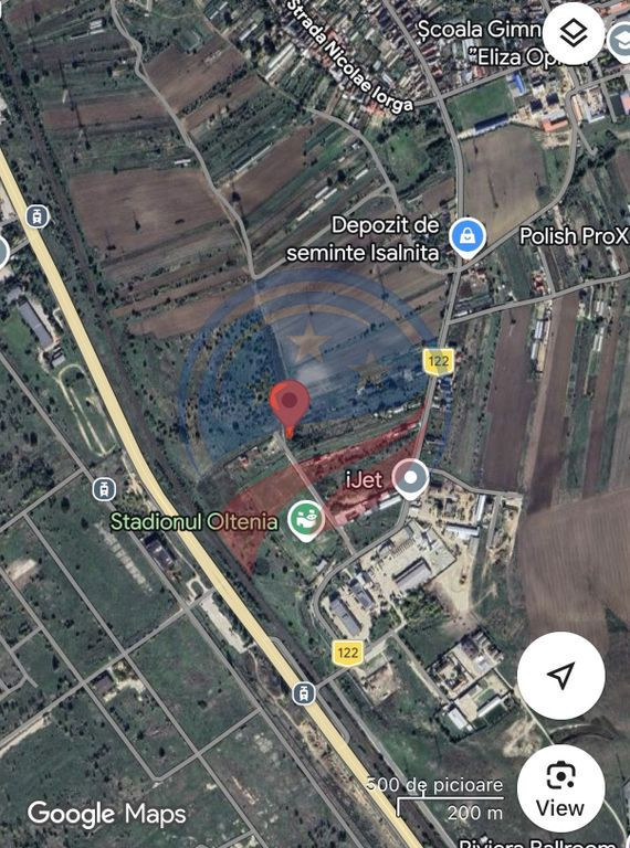 Teren de vânzare, 900 mp, Drumul European – Isalnița