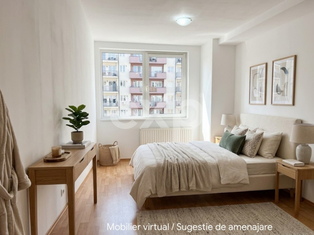 Apartament 2 camere, 55 mp de vanzare, Comision 0%