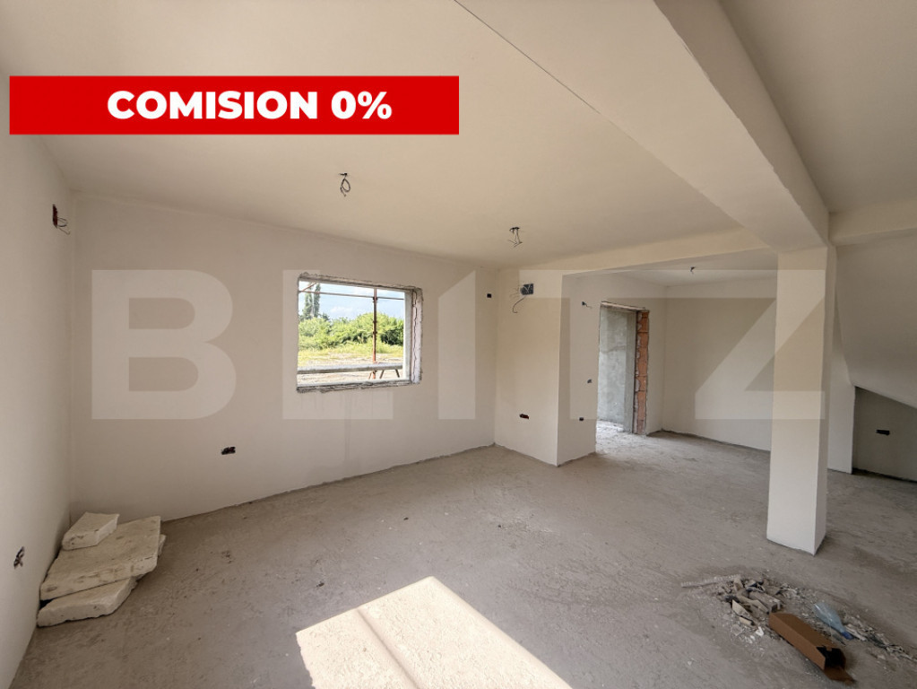 Casă modernă + curtea + 2 locuri de parcare, 145.40 mp, zo