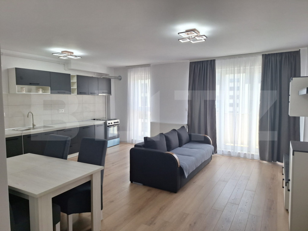 Apartament 2 camere, 55 mp, complet mobilat si utilat in Mau