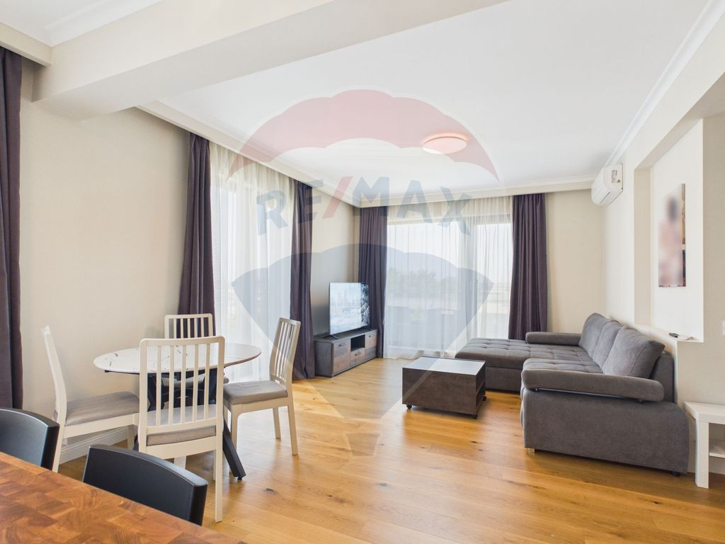 Apartament superb cu 2 camere de închiriat în zona Baneasa
