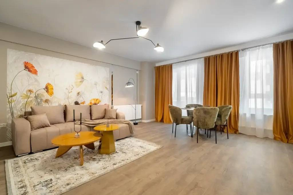Apartament 2 camere – Vanzare - Mobilat cu Designer –...