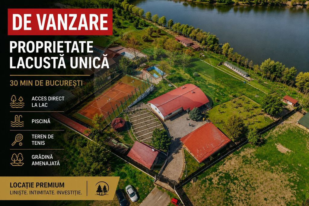 Domeniu la Lac, alternativă Premium Snagov, Gostilele, t...