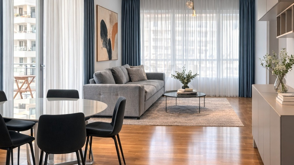 Apartament de 2 camere cu vedere la parc