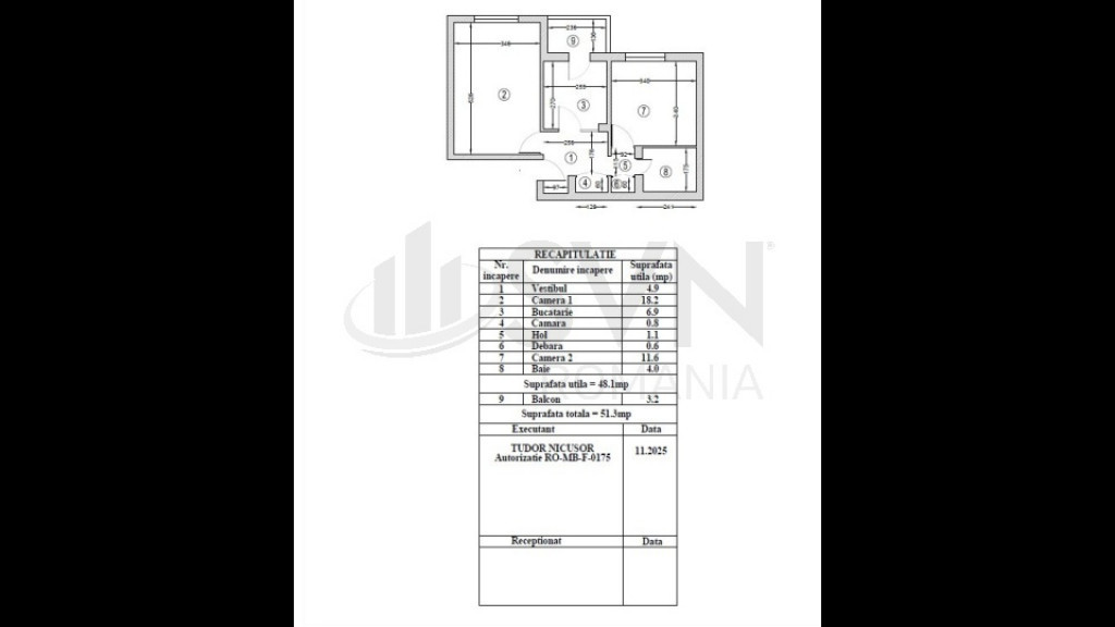 Apartament 2 Camere Baneasa I langa Herastrau