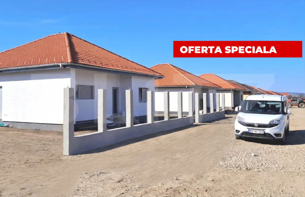 Casa intabulata, 3 camere, teren 484 mp, gata de mutare - Pr