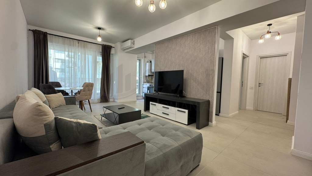 Apartament 2 Camere De l Complet Mobilat l Ambiance Pipera