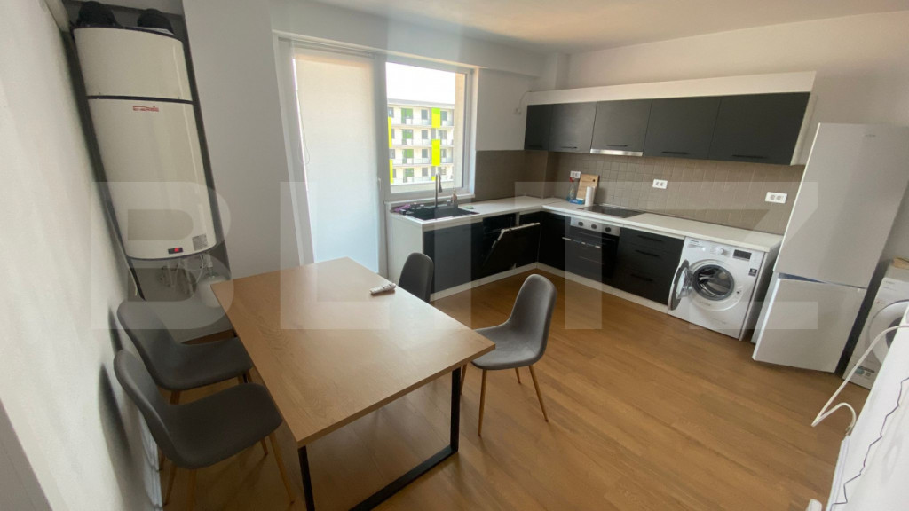 Apartament cu 3 camere, 56 mp utili, finisat modern, zona Ar