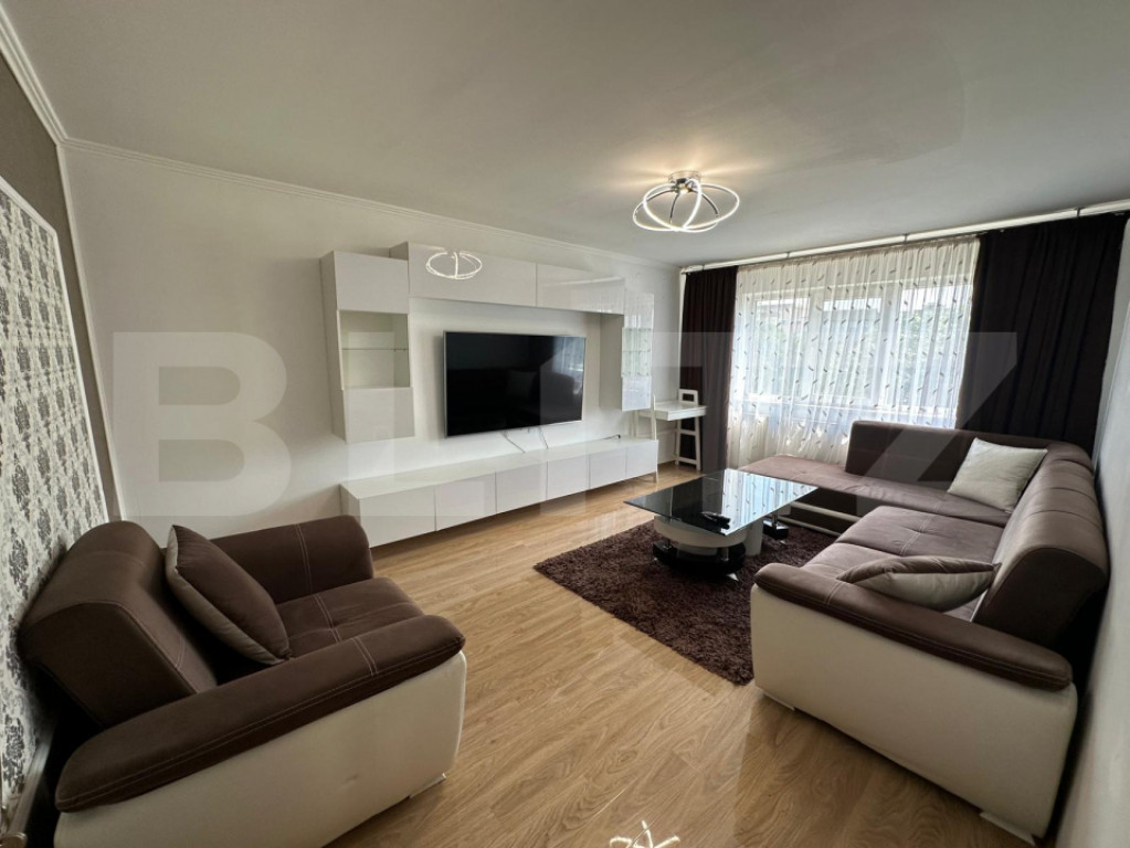 Apartament 3 camere, 68 mp, zona Lic. Tudor Arghezi