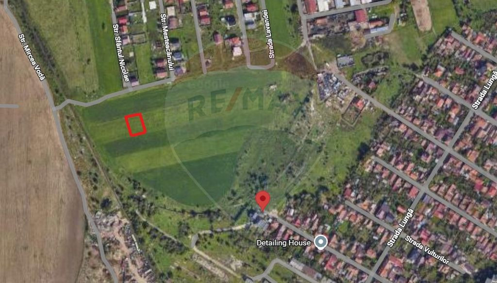 Teren 416mp in zona Bujac, front stradal 17 ml