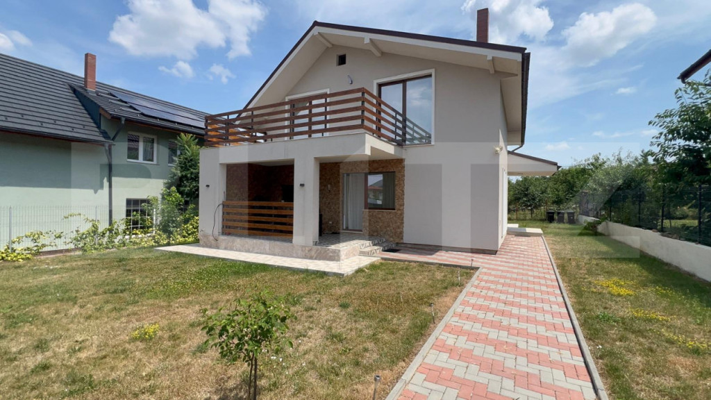 Casă modernă cu 4 dormitoare, 3 băi, locuință sau sediu