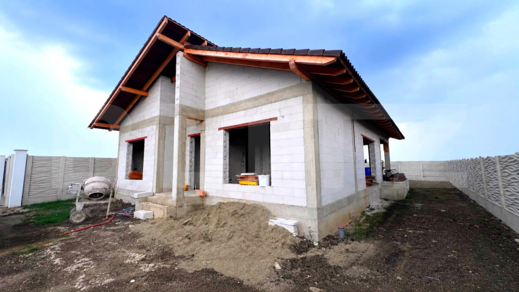 Casă individuală la roșu | 106 mp | Micești – Alba Iul