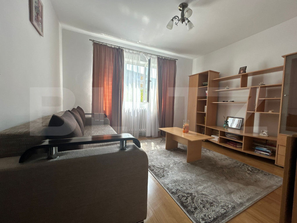Apartament cochet cu 3 camere, 57 mp, balcon, 2 locuri de pa