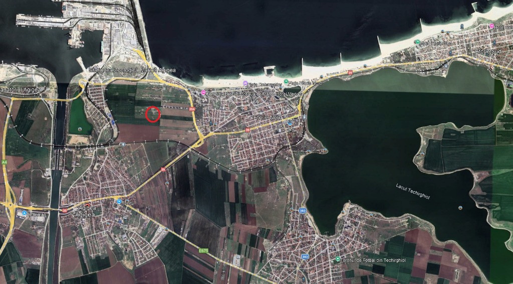 Teren de vanzare in Agigea zona Golful Pescarului