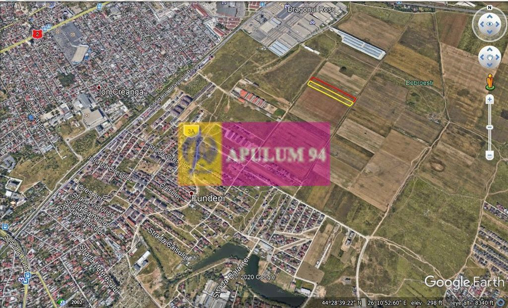 Vanzare 7500 mp teren Fundeni-Dobroesti-Stejarului