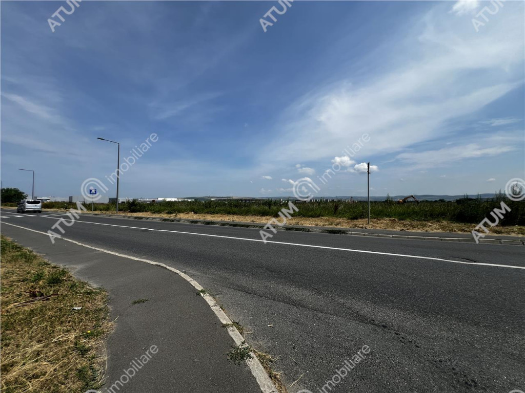 Teren intravilan de 6000 mp zona Industriala de Vest din Sib