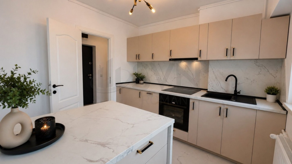 Apartament 2 camere I Complet renovat I Bucatarie mobilat...