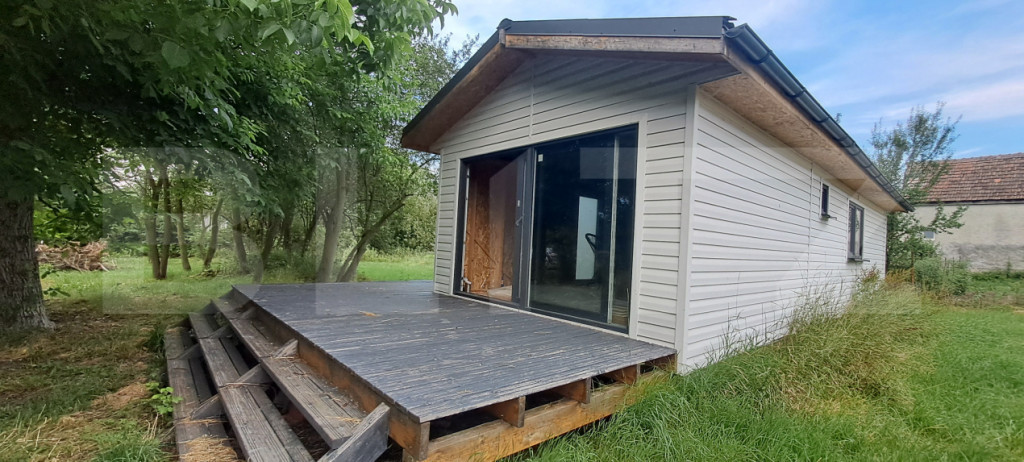 Teren 1300mp cu tiny house modernă în Satul Grid — Țara
