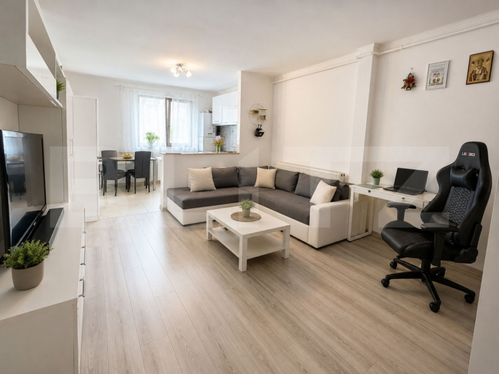 Apartament 2 camere, 52 mp, balcon, parcare, zona Stejarului