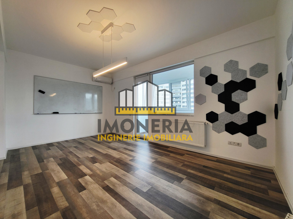 Birou 3 camere-parcare-comision 0%-100m Metrou M. Bravu