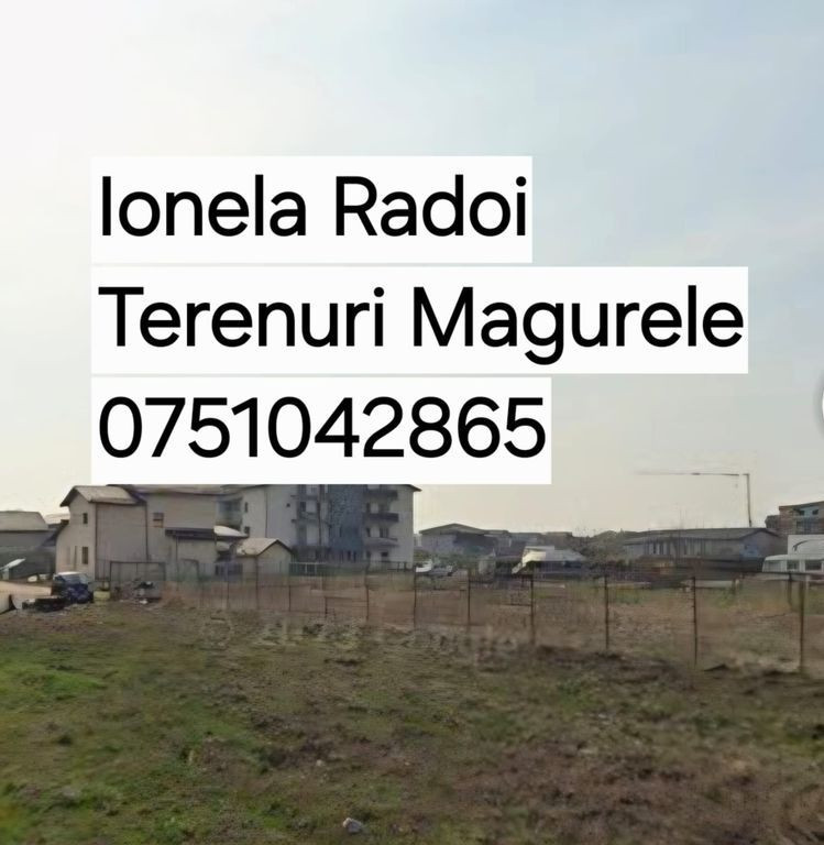 Teren 4.000mp Magurele semicentral,deschidere 50m ideal case