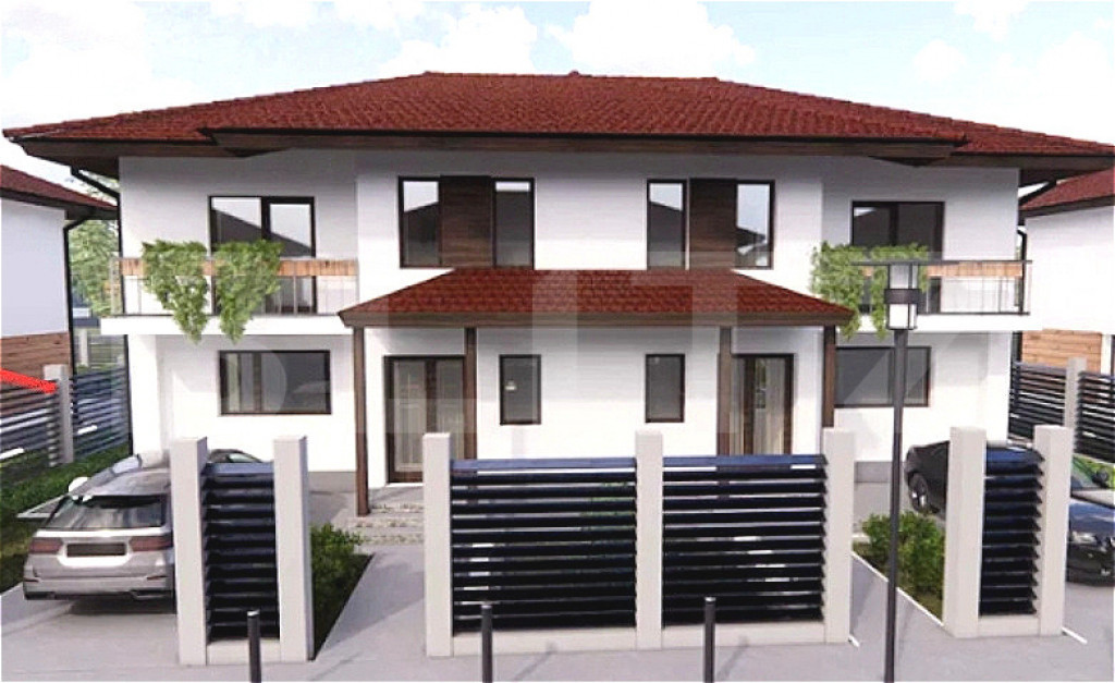 Duplex modern de vânzare în Sânpetru – construcție 202