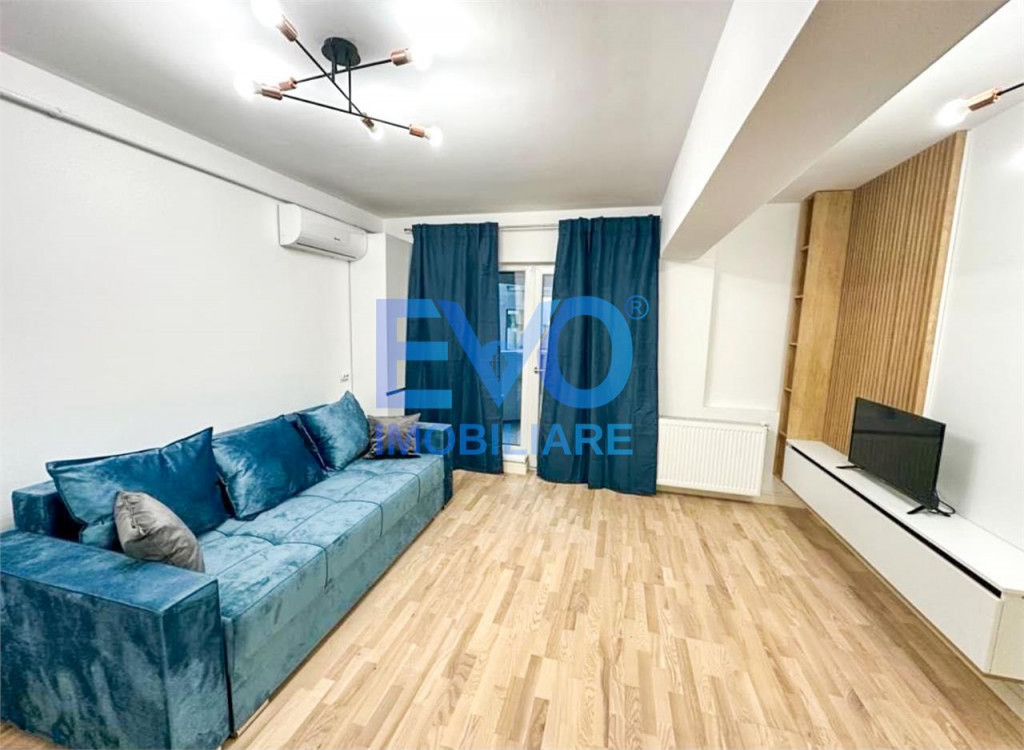 Apartament cu 2 camere de inchiriat, aer conditionat, comple