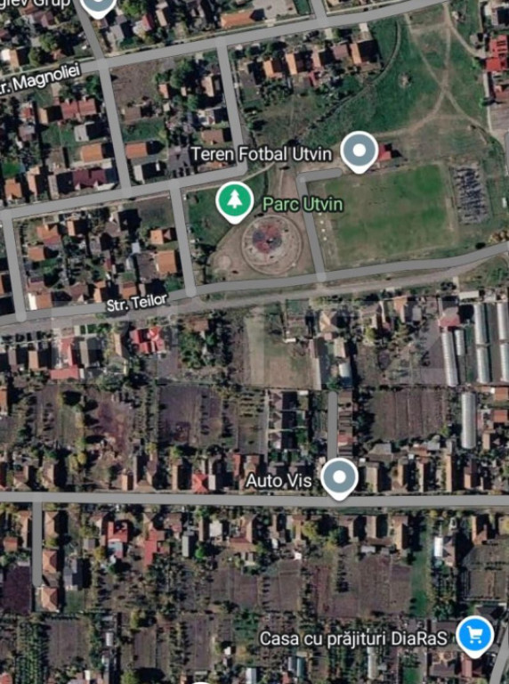 Teren intravilan de vânzare, 1.032 mp, zona Utvin