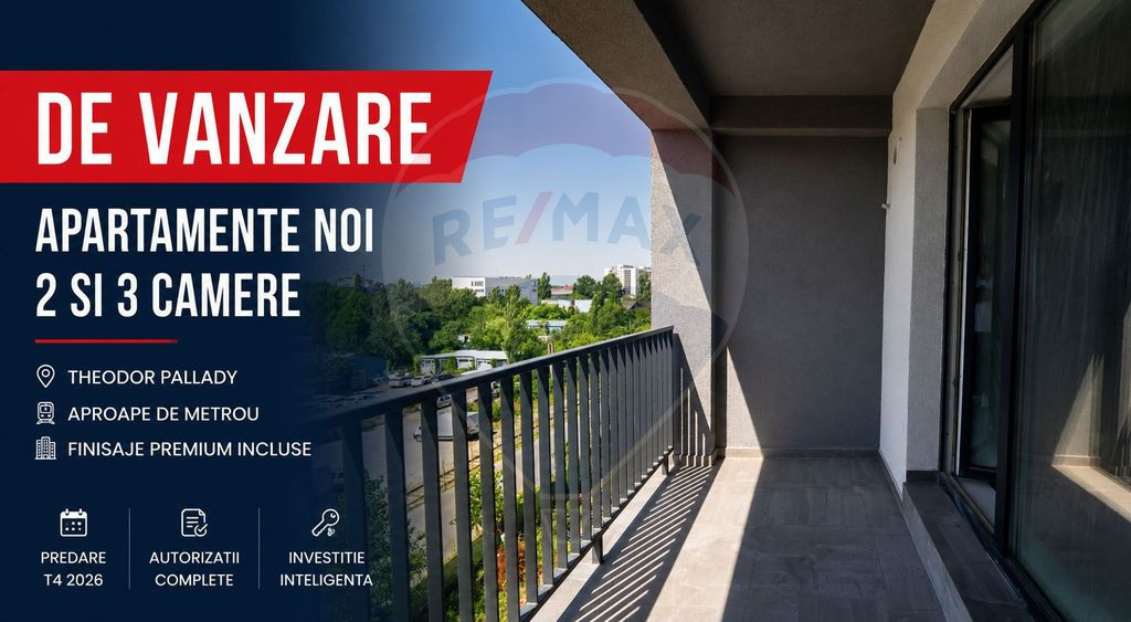 Vânzare Apartamente noi Pallady - Lângă metrou - Preda...