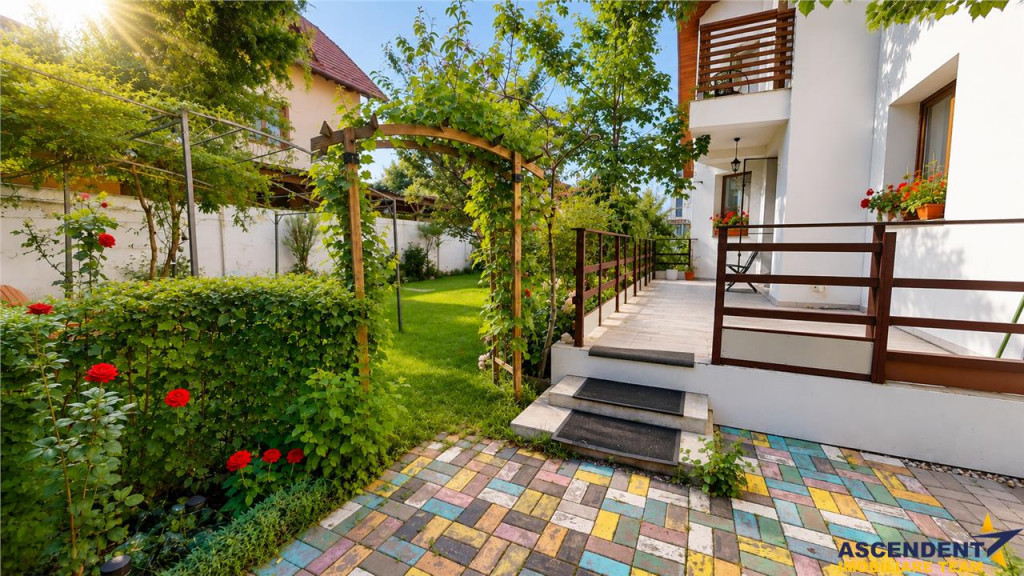 Vila cu dubla valoare, 606mp teren, terase: Resedinta si sau