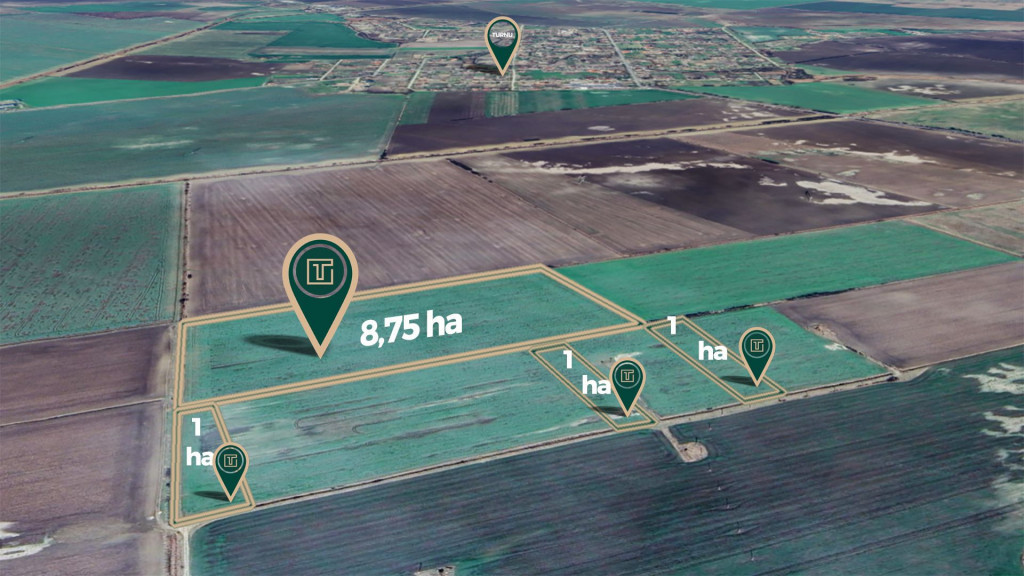 Teren agricol de 11,75 ha de vânzare, la 1,5 km de Turnu, j