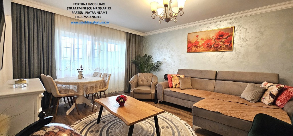 Apartament 2camere premium,103,7 mp,mobilat,utilat,parcare,terasa,1Mai