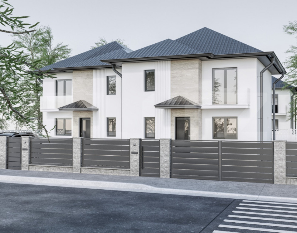 Duplex modern 4 camere | 108 mp utili | Teren 250 mp | 3 bă