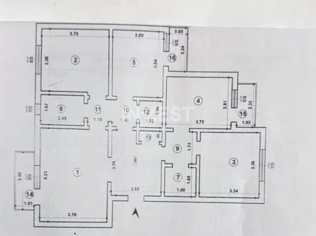 Apartament de 2 camere-decomandat-Alexandru