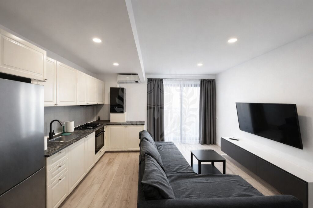 Apartament 2 camere, bloc nou, parcare proprie, cartier