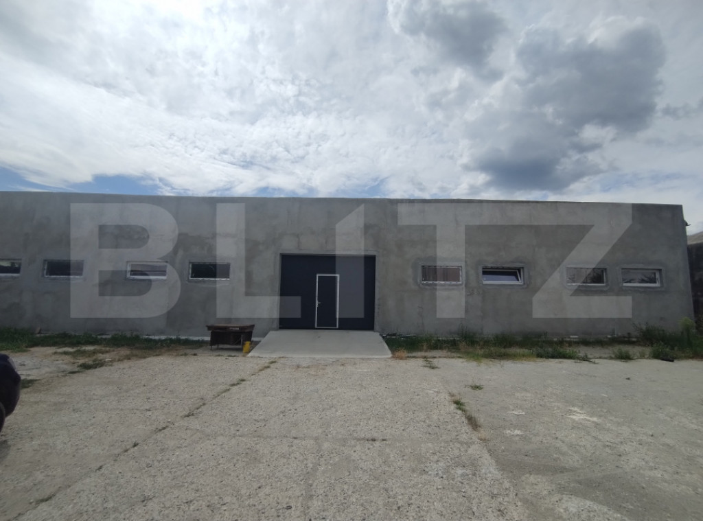 Hală 300 mpu, 200 mp teren betonat, zona industrială Podar