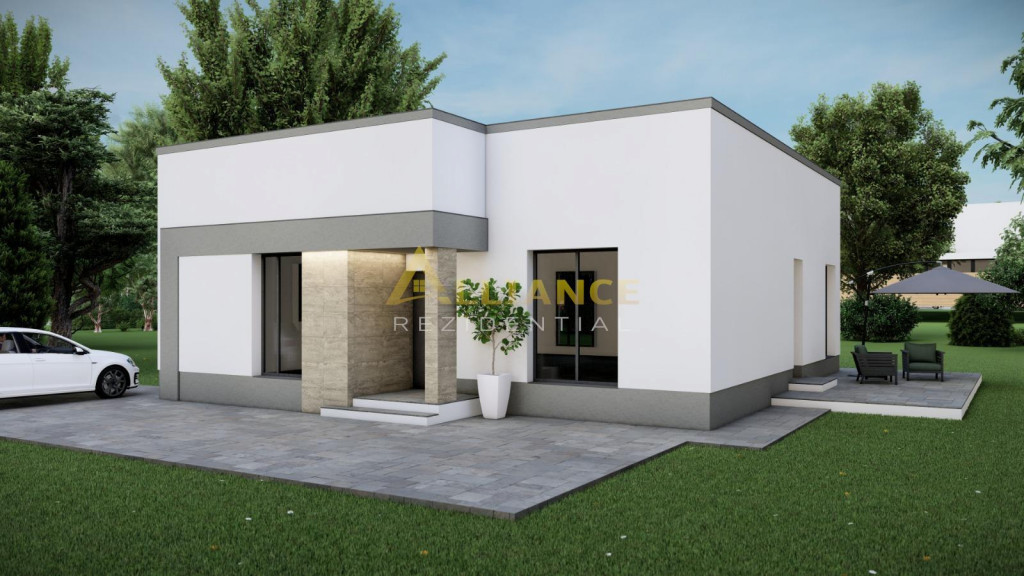 Casa 4 camere teren 370 mp