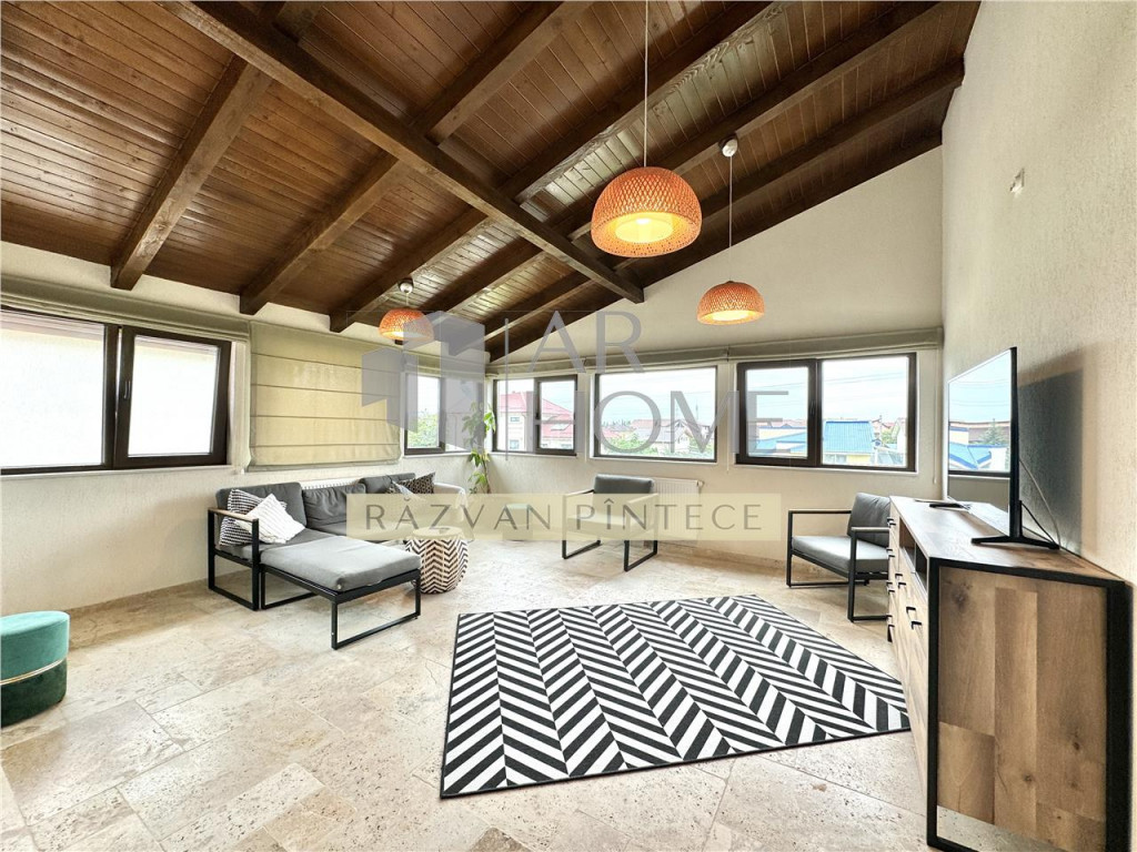Apartament 2 camere lux, terasa 25 mp, parcare, Albert Ploie