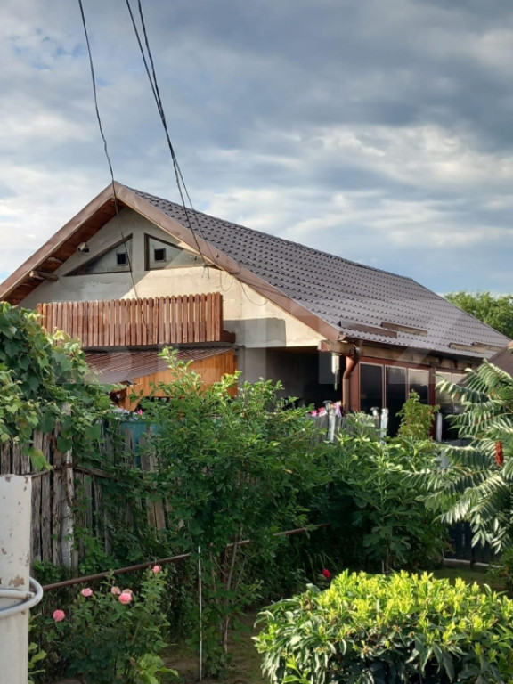 Casă cu farmec în Vișioara – terasă acoperită, curte