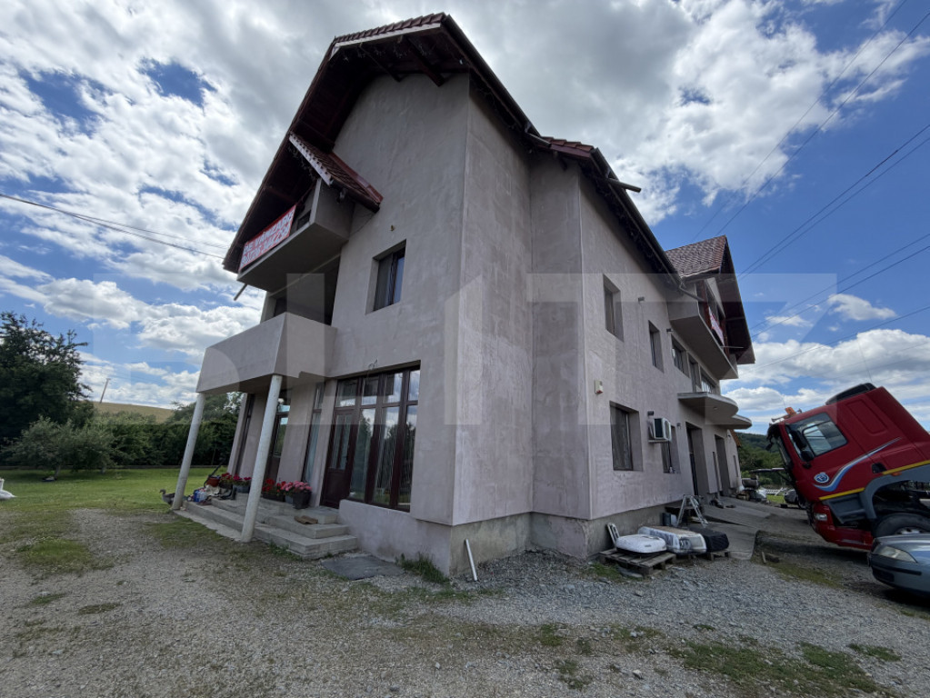 Casa de vanzare cu spatiu comercial, service auto si teren 3